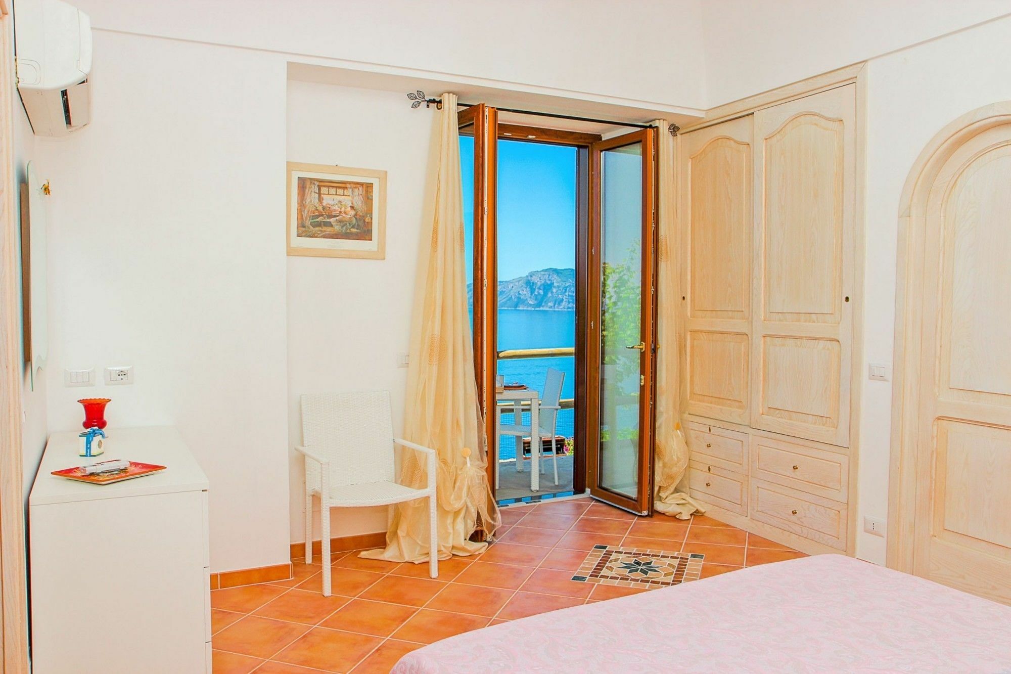 Ferienwohnung Casa Cinque Praiano Exterior foto